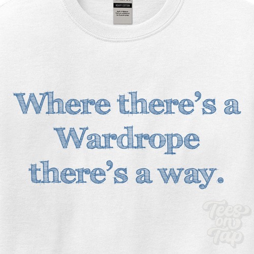 Where wardrope there s a - where..., there's