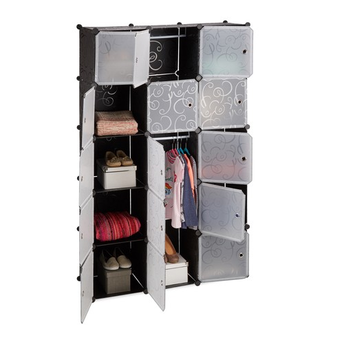 Shelving system wardrobe