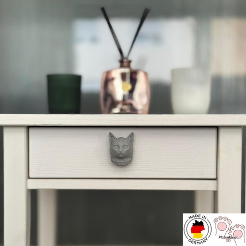 Furniture knob animal head - animal,